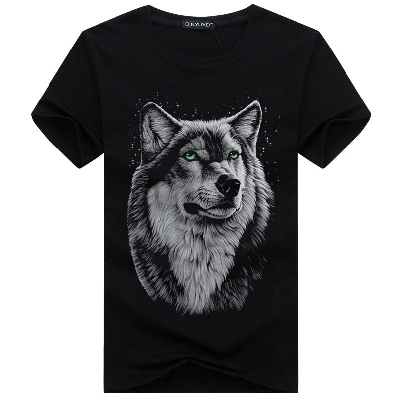 Men's Wolf Graphic T-Shirt