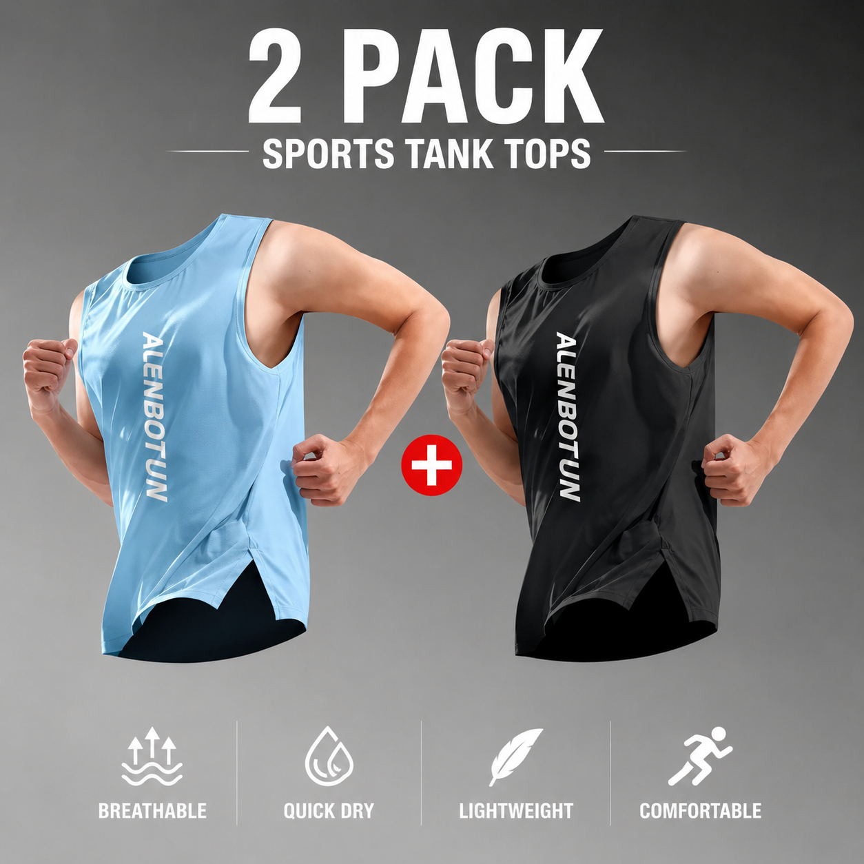 Men's Quick-Dry Sleeveless Performance Tank