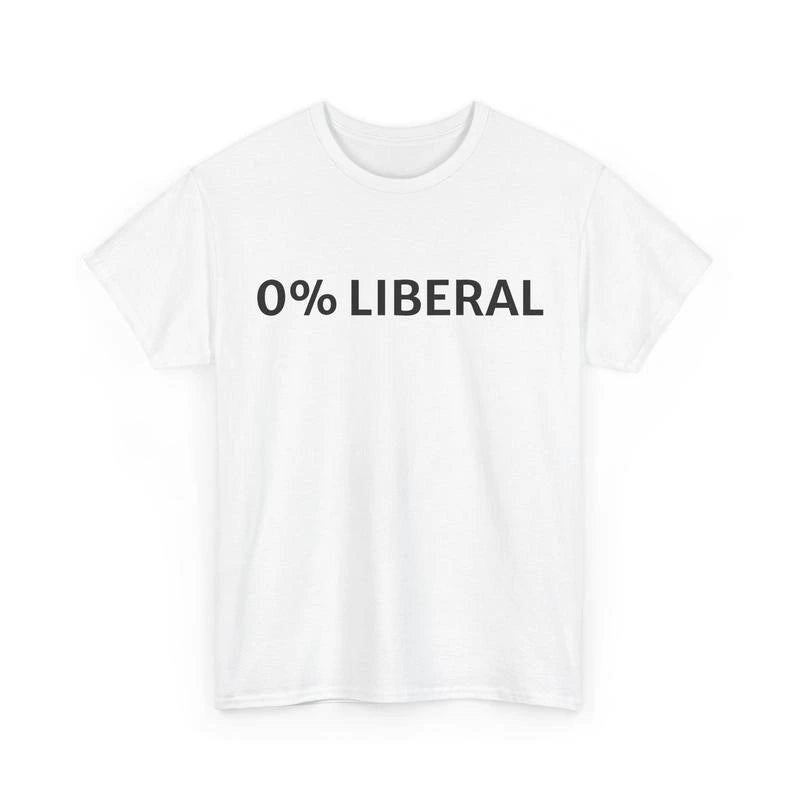 0 Percent Lib Graphic T-Shirt