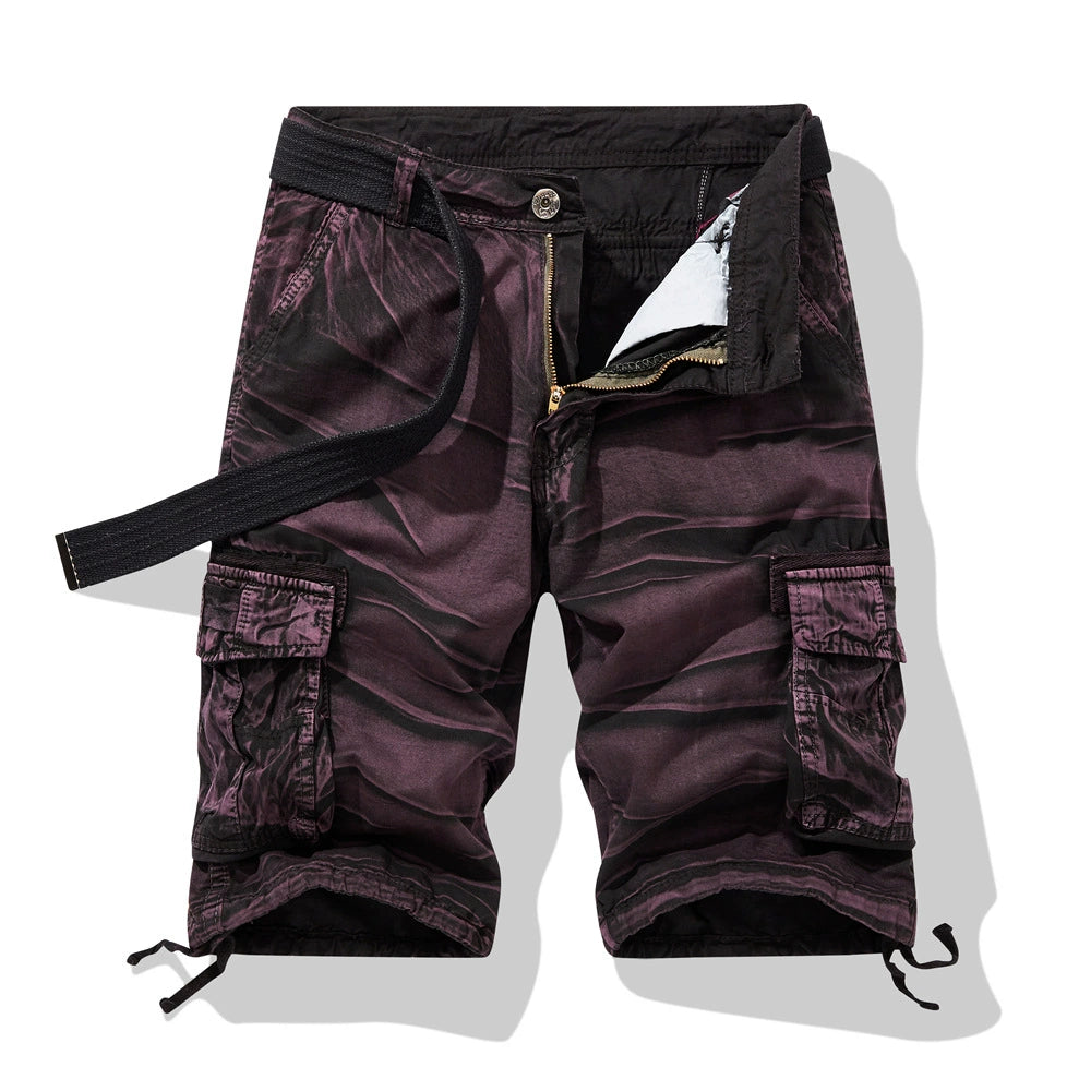 Men's Vintage Camo Cargo Shorts