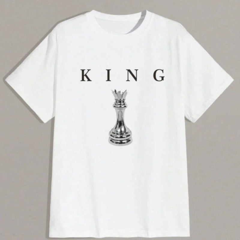 Men's Checkerboard Graphic T-Shirt