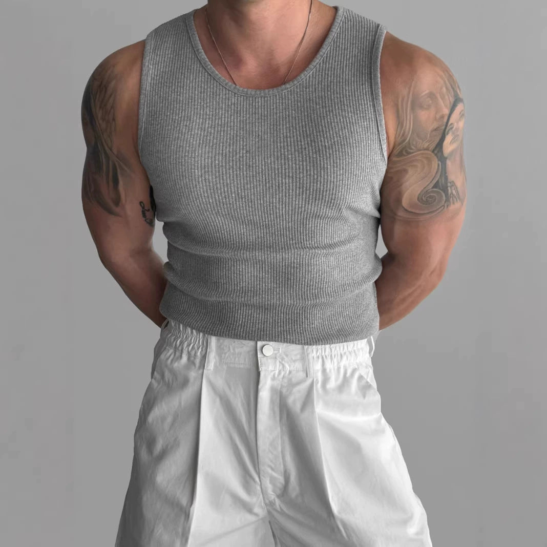 Men's Muscle Fit Gym Tank Top