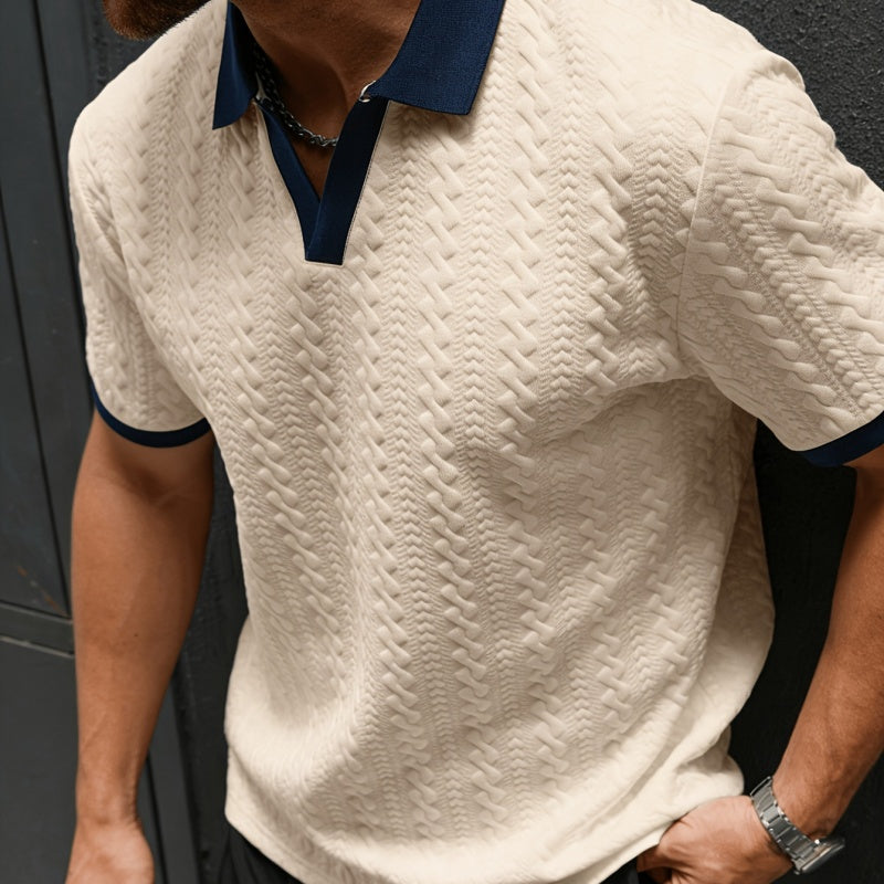 Men’s Fashion Knit Polo