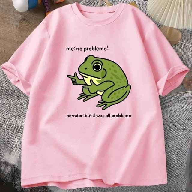 No Problemo Frog Graphic T-Shirt