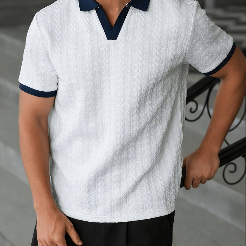 Men’s Fashion Knit Polo