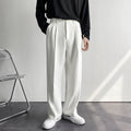 Men's Pleated Tailored Trousers
