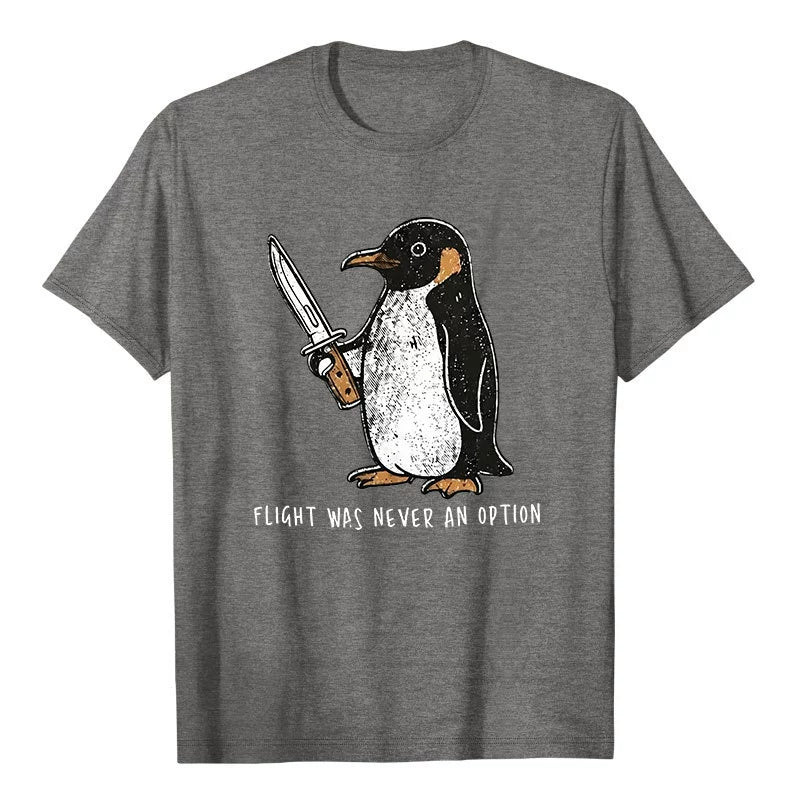 Flight Was Never An Option Graphic T-Shirt