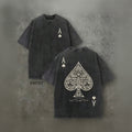 Ace of Spades Vintage Washed T-Shirt