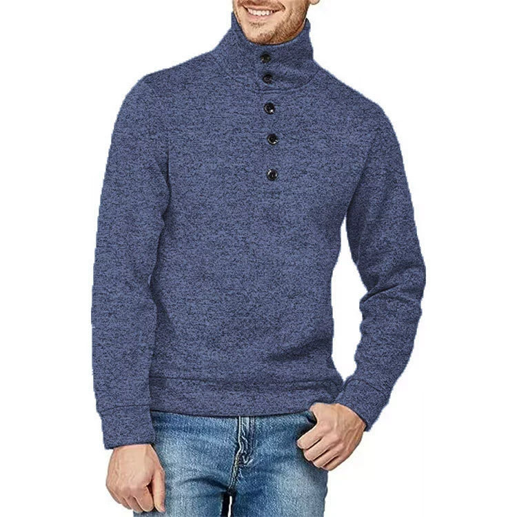 Men's Half-Zip Knit Sweater