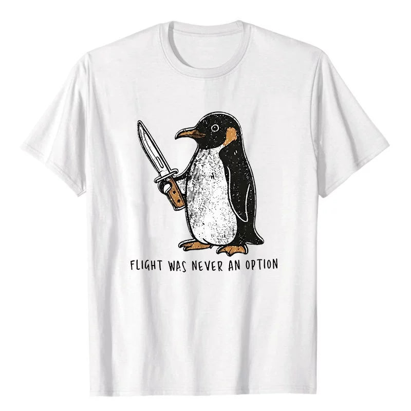 Flight Was Never An Option Graphic T-Shirt