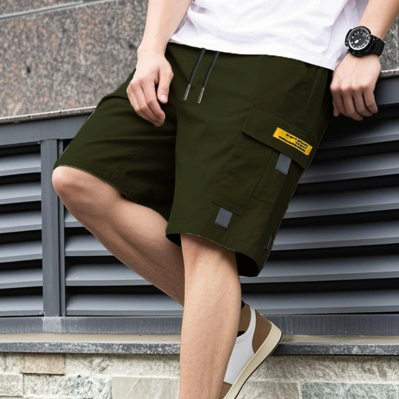 Men's Cargo Drawstring Shorts