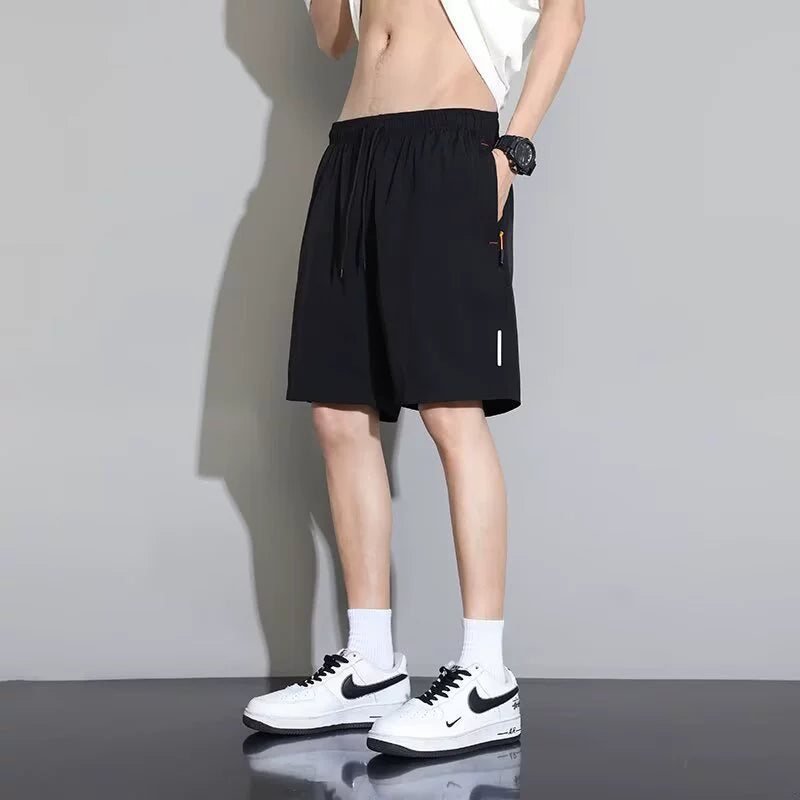 Men's Ice Silk Athletic Shorts