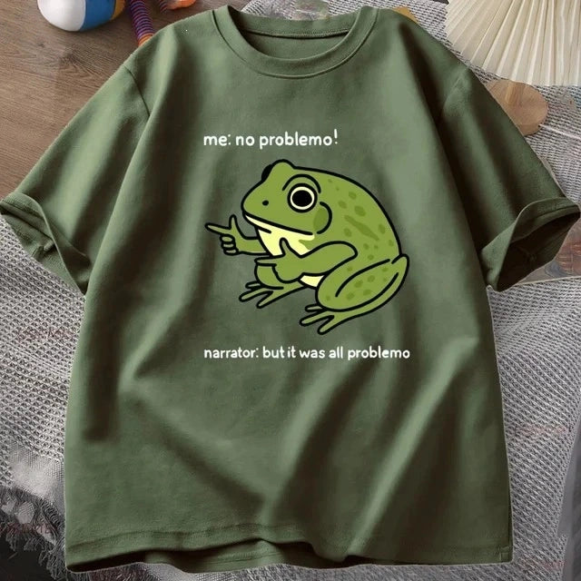 No Problemo Frog Graphic T-Shirt