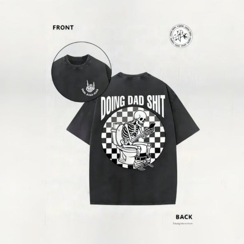 DOING DAD SHIT Vintage Washed T-Shirt