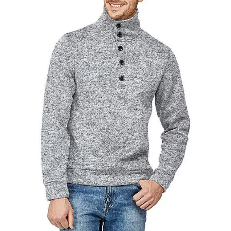 Men's Half-Zip Knit Sweater
