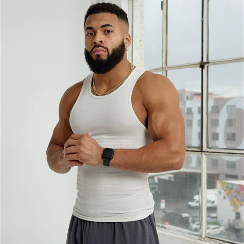 Men's Muscle Fit Gym Tank Top