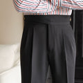 Men's Naples Straight-Leg Dress Trousers