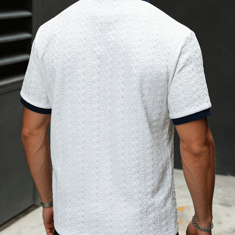Men’s Fashion Knit Polo