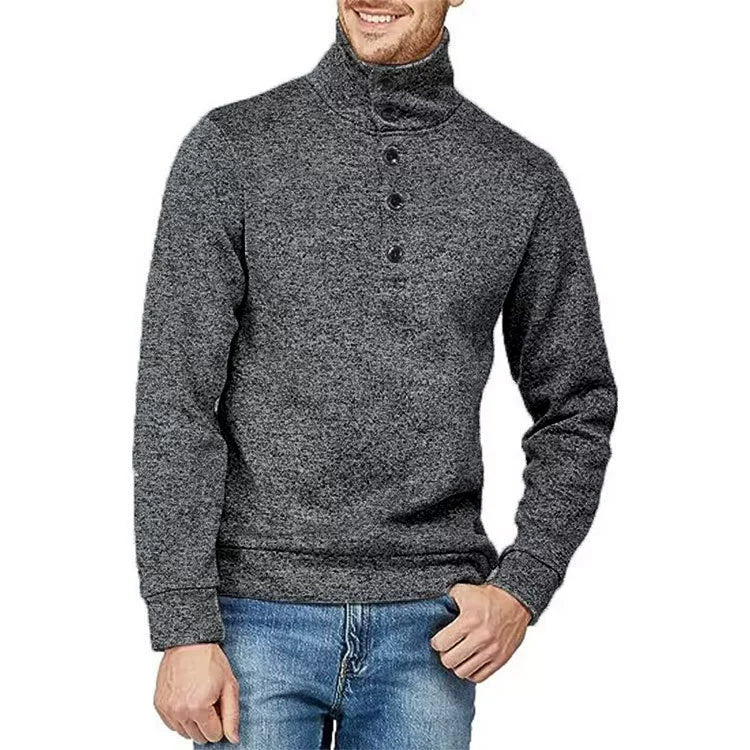 Men's Half-Zip Knit Sweater
