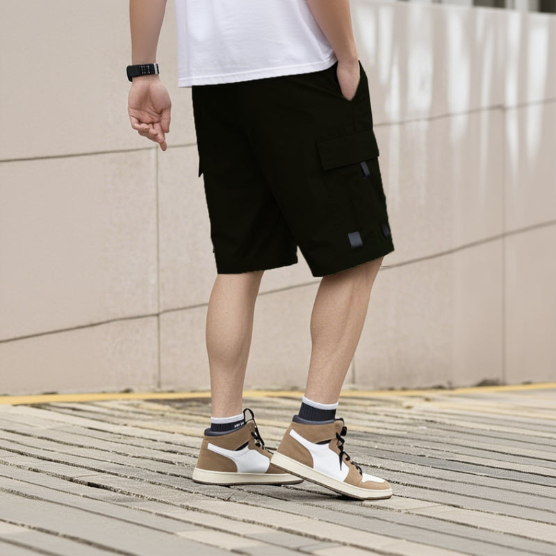 Men's Cargo Drawstring Shorts