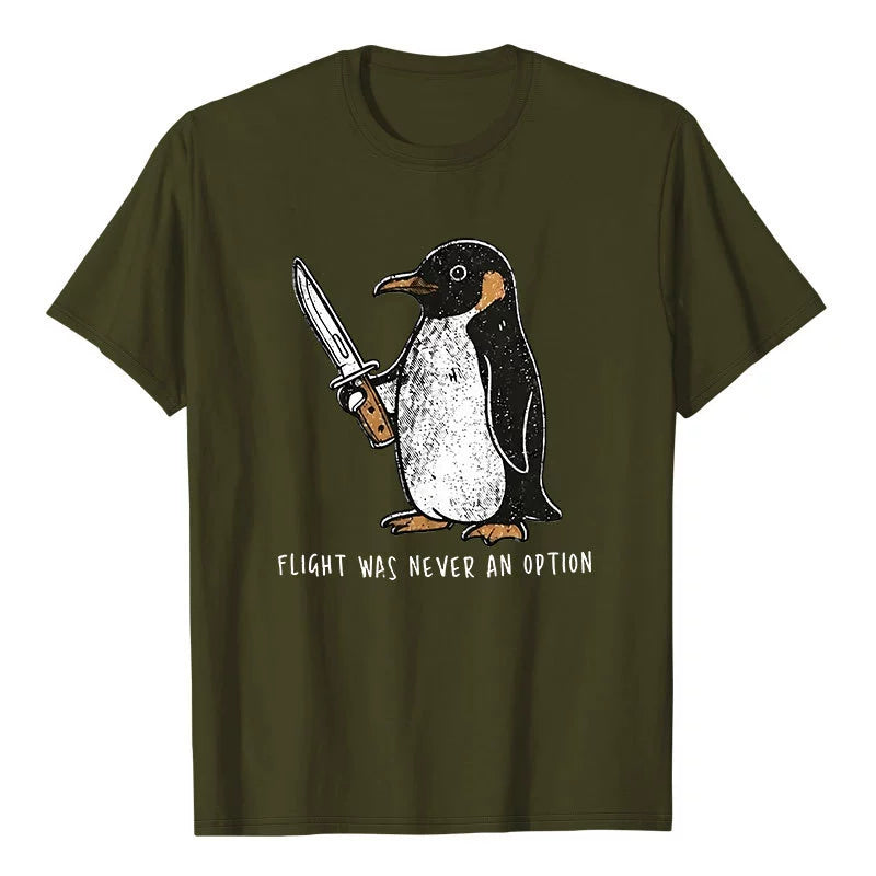 Flight Was Never An Option Graphic T-Shirt