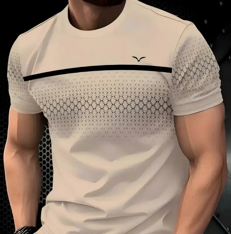 Men's Fashion Breathable Crew Neck T-Shirt