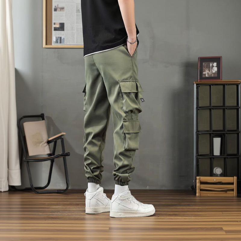 Men's Multi-Pocket Cargo Jogger Pants