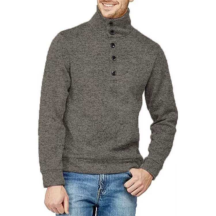 Men's Half-Zip Knit Sweater