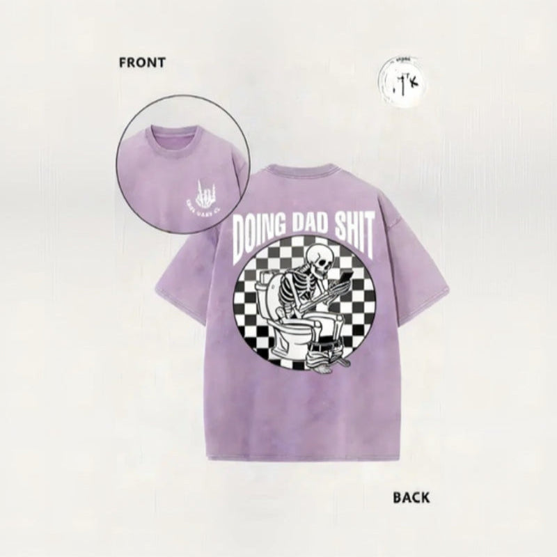 DOING DAD SHIT Vintage Washed T-Shirt