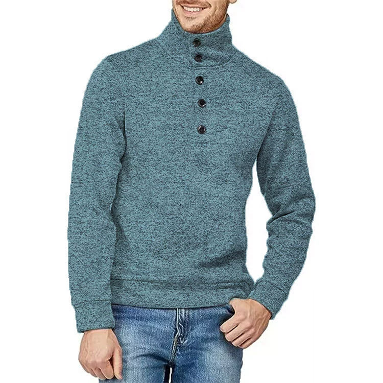 Men's Half-Zip Knit Sweater