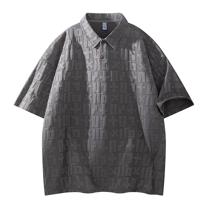 Men's Textured Jacquard T-Shirt
