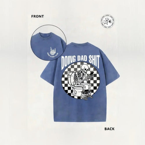 DOING DAD SHIT Vintage Washed T-Shirt