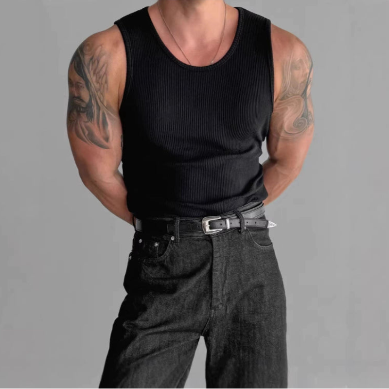 Men's Muscle Fit Gym Tank Top