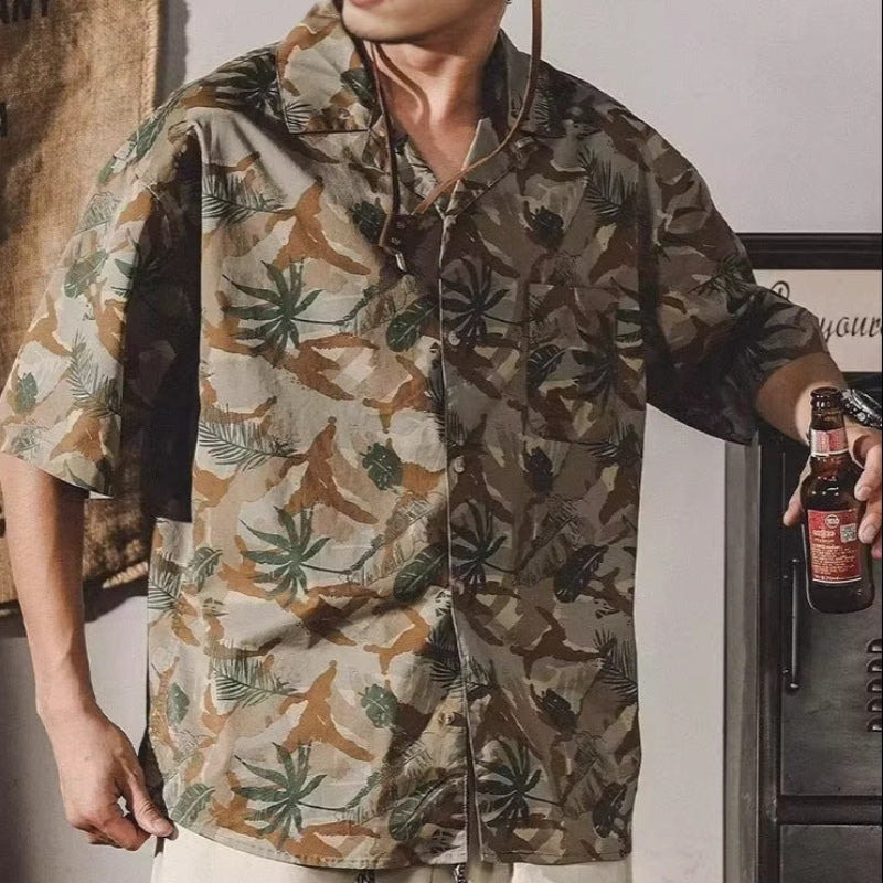 Vintage Island Style Hawaiian Shirt