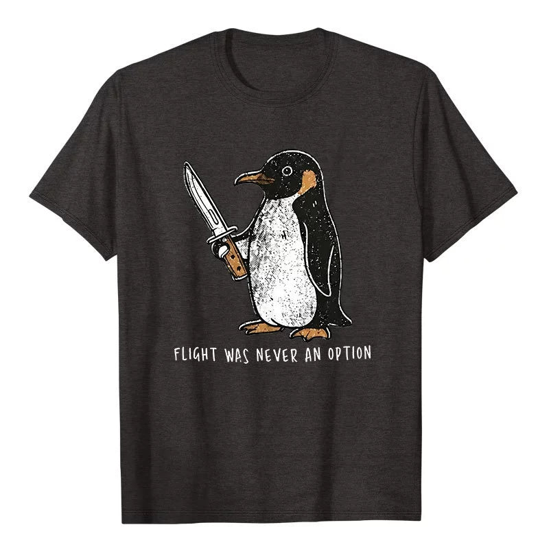 Flight Was Never An Option Graphic T-Shirt