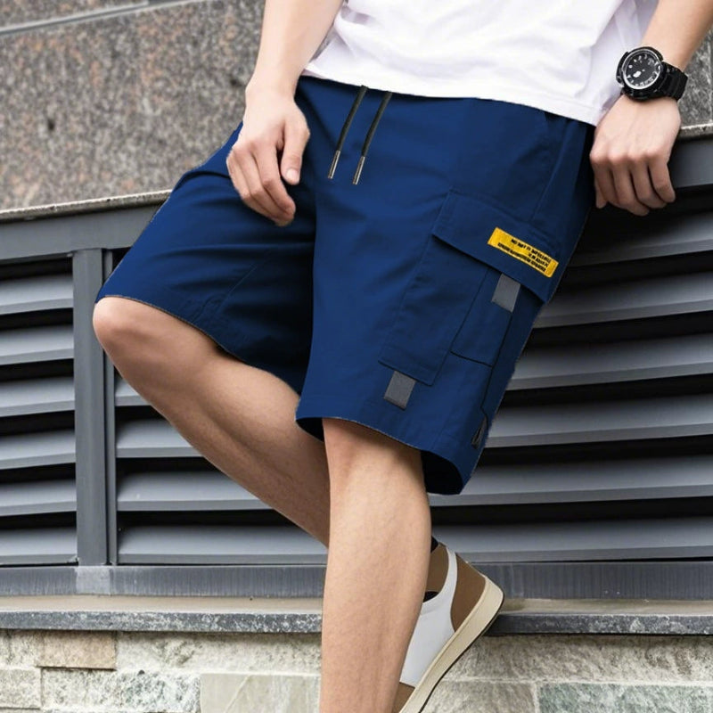 Men's Cargo Drawstring Shorts