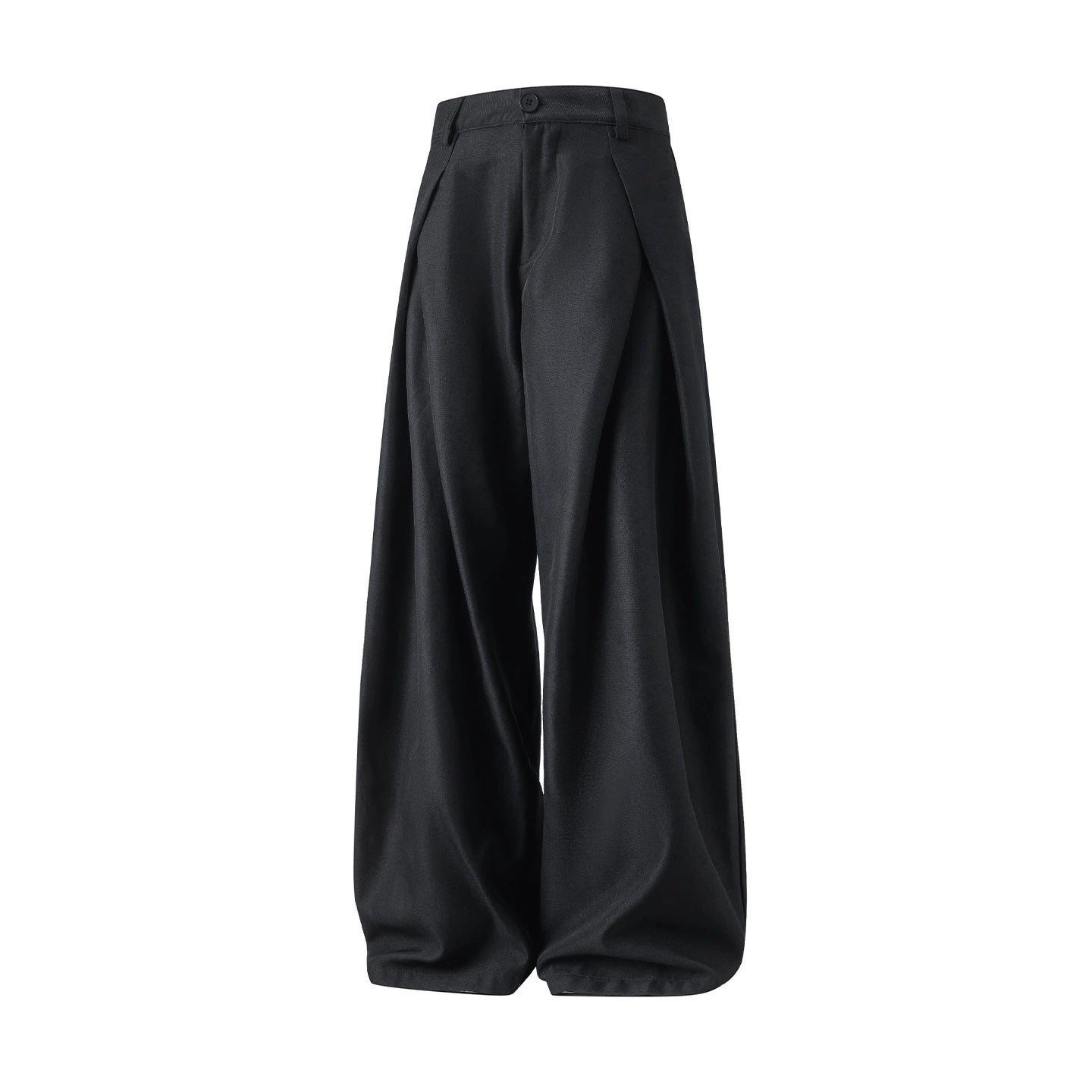 Men's Taupe Old Money Pleated Trousers