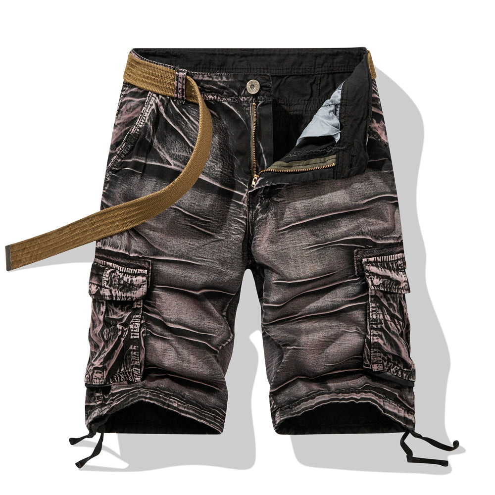 Men's Vintage Camo Cargo Shorts
