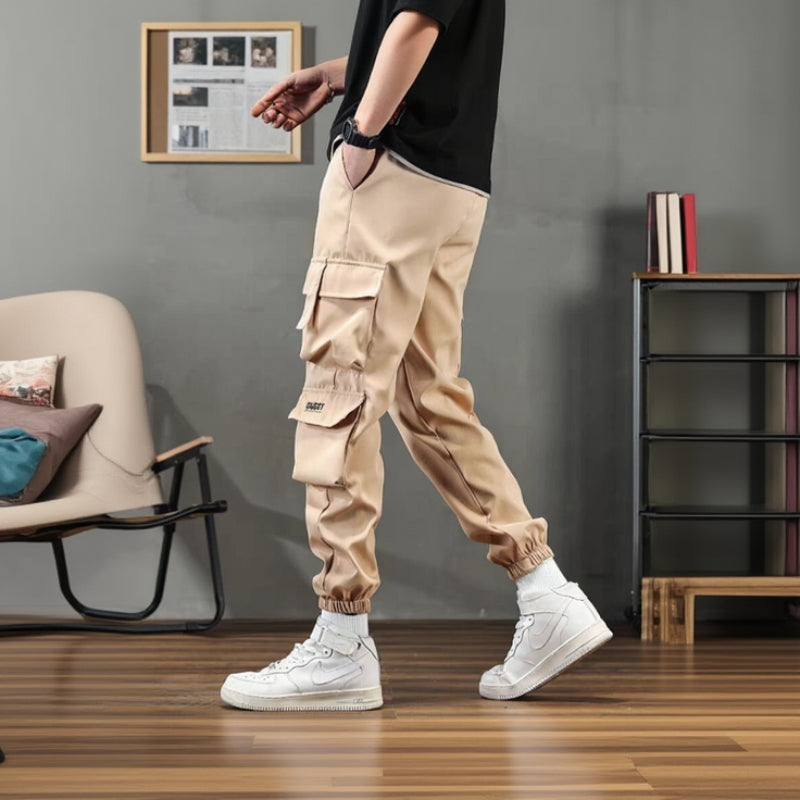 Men's Multi-Pocket Cargo Jogger Pants