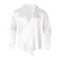 Relaxed Fit Men’s Silk Shirt