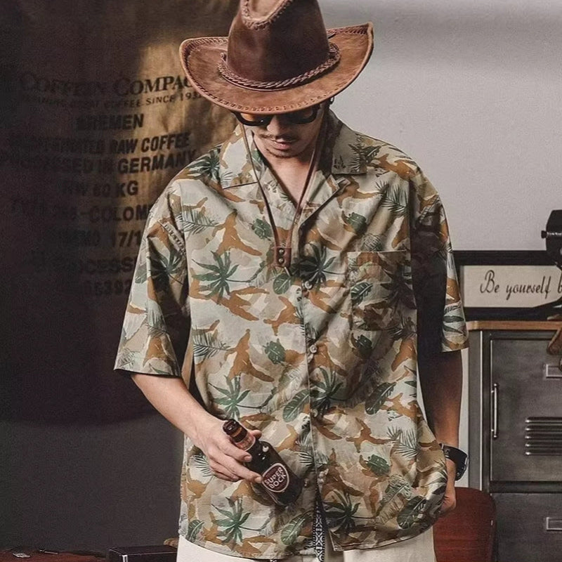 Vintage Island Style Hawaiian Shirt