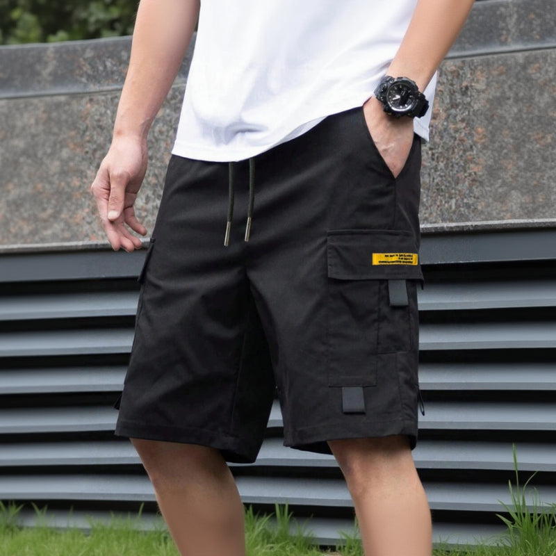 Men's Cargo Drawstring Shorts