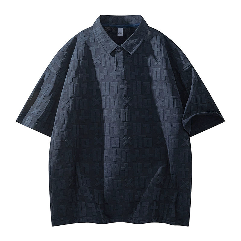 Men's Textured Jacquard T-Shirt