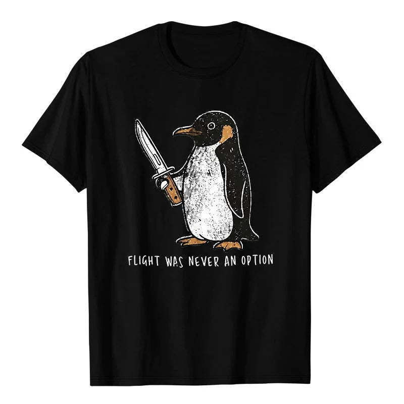 Flight Was Never An Option Graphic T-Shirt