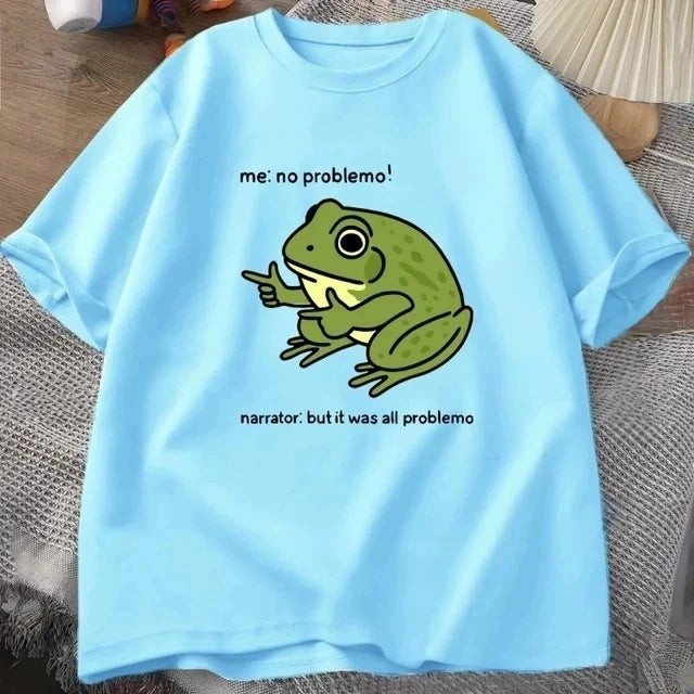 No Problemo Frog Graphic T-Shirt