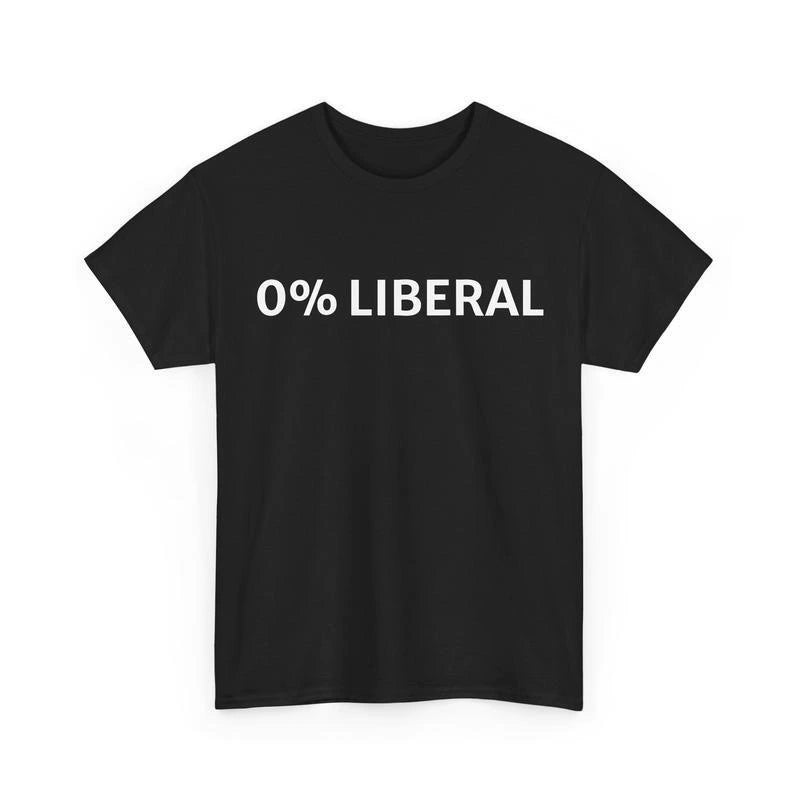 0 Percent Lib Graphic T-Shirt
