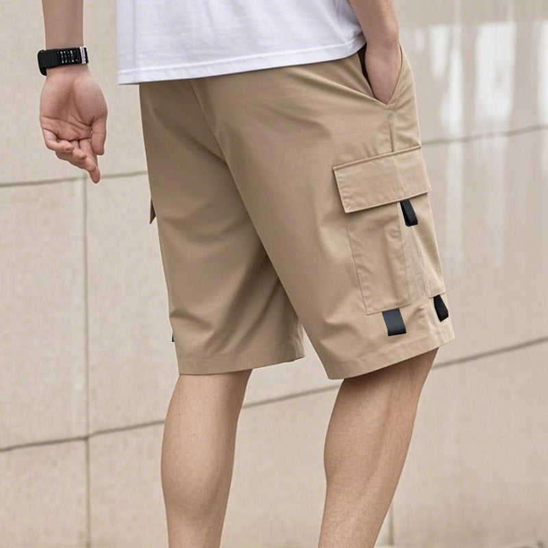 Men's Cargo Drawstring Shorts