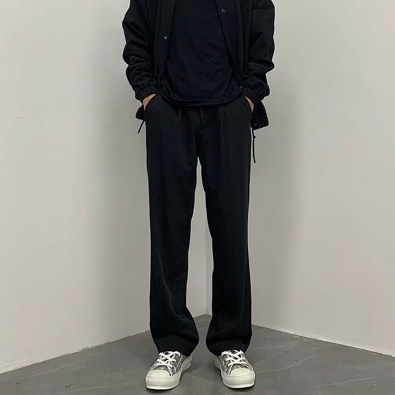 Men's Pleated Tailored Trousers