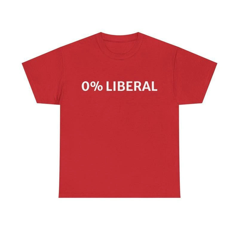 0 Percent Lib Graphic T-Shirt