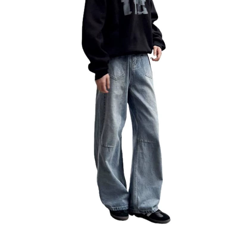 Men’s Curved Panel Jeans